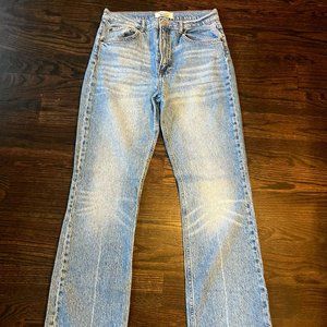 Reformation Liza High Rise Straight Leg Jeans Size 29